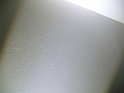 grande chambre: lissage de la cloison (en lumière rasante)